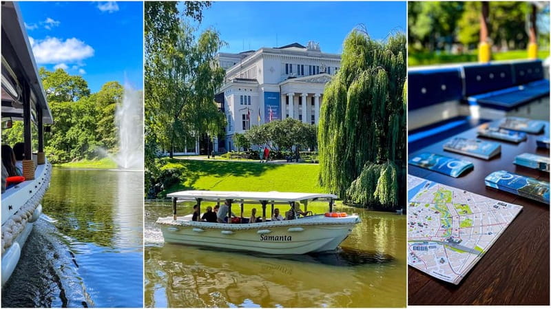Riga: Canal Boat Sightseeing Tour With Audio guide - Finding the pier in Kronvalda Park