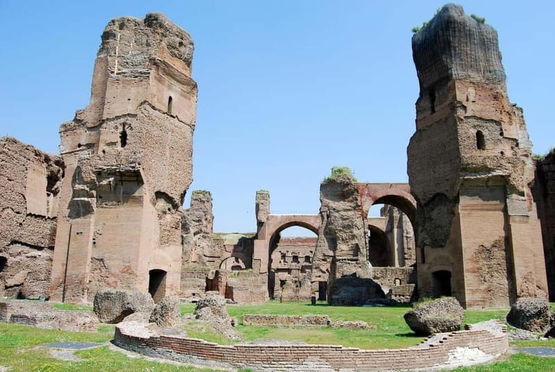 Rome: Ancient Baths of Caracalla Ticket & Audio Guide - Entering at Viale delle Terme di Caracalla