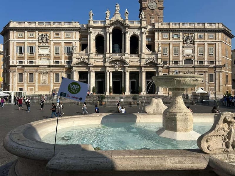 (Rome) Audio Guided Tour of the Basilica of Santa Maria Maggiore - The golden ceiling and Cosmatesque floor