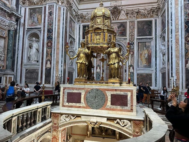 (Rome) Audio Guided Tour of the Basilica of Santa Maria Maggiore - The Loggia of Blessings and Hall of the Popes