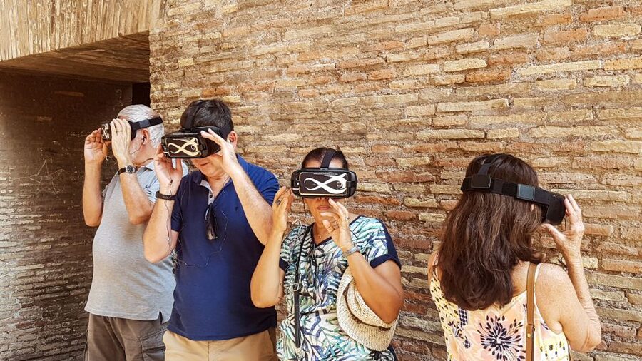 Rome: Colosseum Access and Self-Guided Virtual Reality Tour - Seeing the Colosseum Square in 72 AD