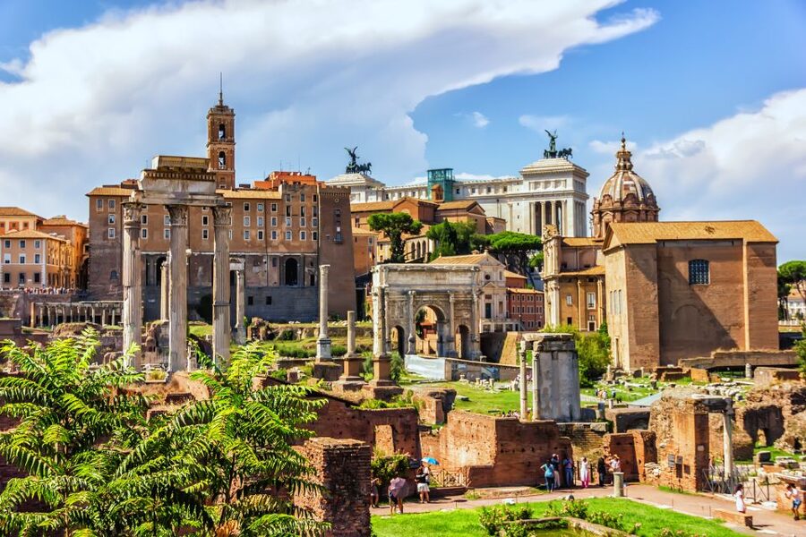 Rome: Colosseum, Ancient Rome Tour or AudioGuided Tour - Entering the Colosseum and seeing the first two tiers
