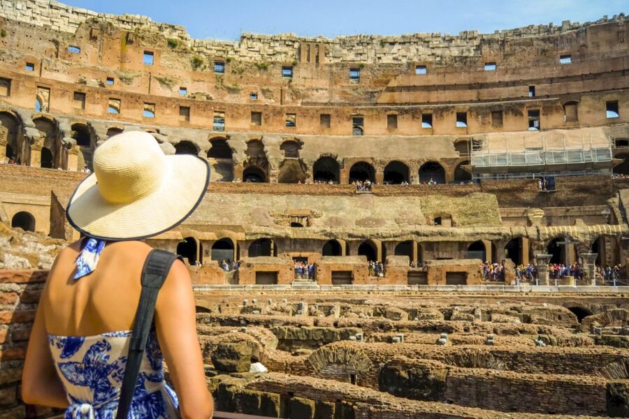 Rome: Colosseum, Ancient Rome Tour or AudioGuided Tour - Palatine Hill and the view toward Circus Maximus