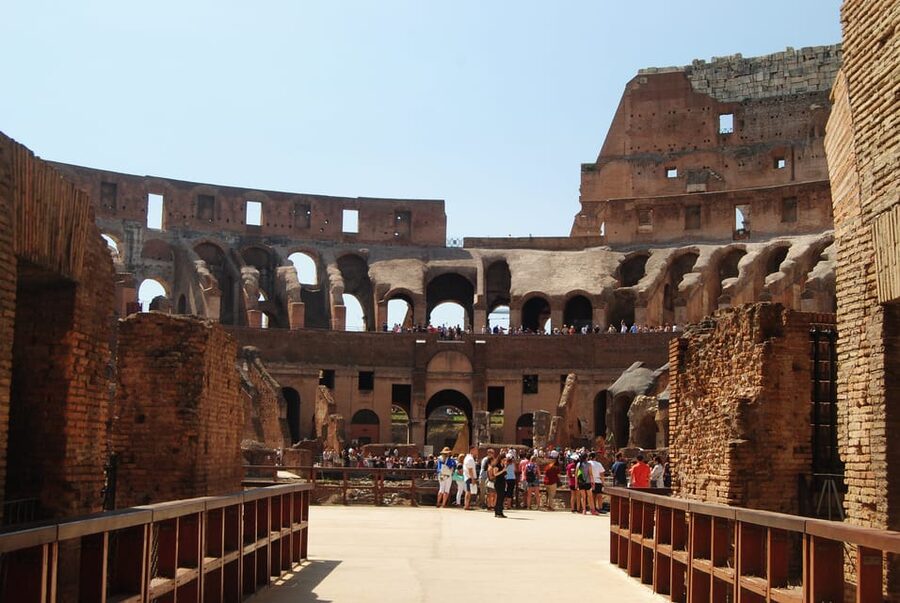 Rome: Colosseum Experience with Audio Guide and Arena Option - Entering the Colosseum through the Arena Floor