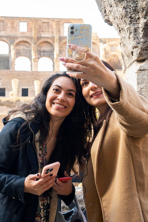Rome: Colosseum, Forum, & Palatine Hill Entry & Audioguide - The mobile audio guide: useful, but not foolproof