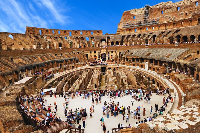 Rome: Colosseum, Forum & Palatine with Arena Access + Audio Guide - Palatine Hill and the view over ancient Rome