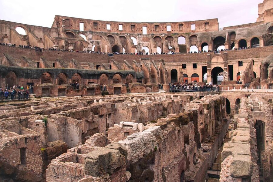 Rome: Colosseum & Forum with Audio Guide App -Optional Arena - What the $41 ticket really gives you