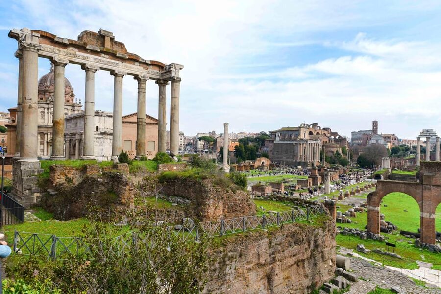 Rome: Colosseum & Forum with Audio Guide App -Optional Arena - The Roman Forum, where ancient Rome feels spread out