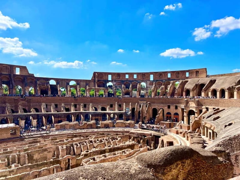 Rome: Colosseum & Forum with AudioGuide App + Optional Arena - Palatine Hill and the wide Roman views