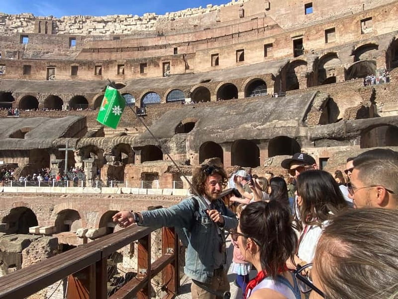 Rome: Colosseum & Forum with AudioGuide App + Optional Arena - Meeting point, security, and what to carry