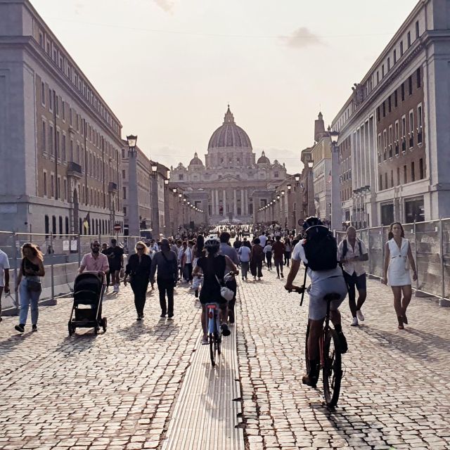 Rome: E-Bike Rental with Audio Guide - Riding Through Rome Without a Planned Route