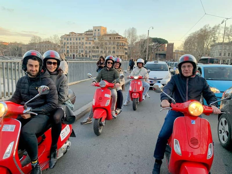 Rome: Guided Vespa Tour with Self-Drive or as a Passenger - The Colosseum and Monti starting point