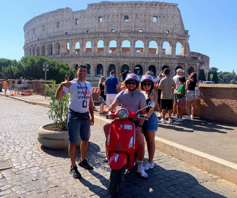 Rome: Guided Vespa Tour with Self-Drive or as a Passenger - Quirinale, Trevi Fountain, and the Spanish Steps