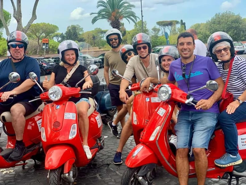 Rome: Guided Vespa Tour with Self-Drive or as a Passenger - Driving yourself or riding behind a guide