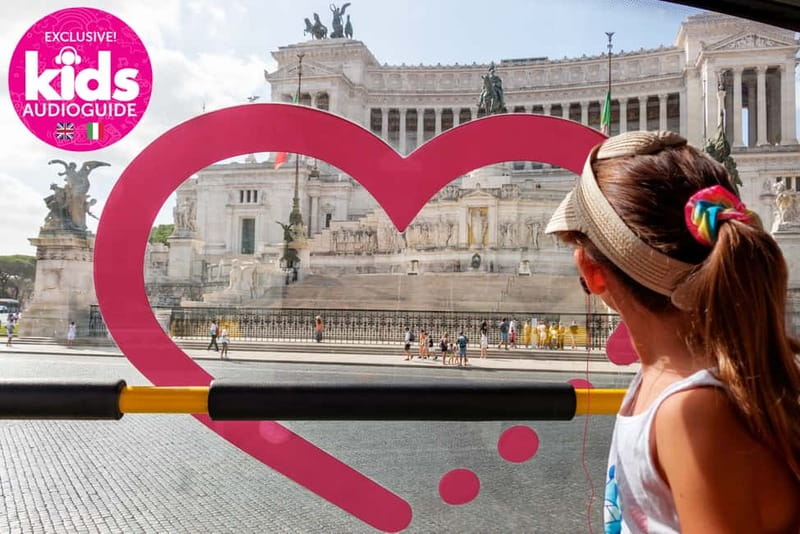 Rome: Hop-on Hop-off Sightseeing Bus Tour with Audioguide - Key points to know before you board