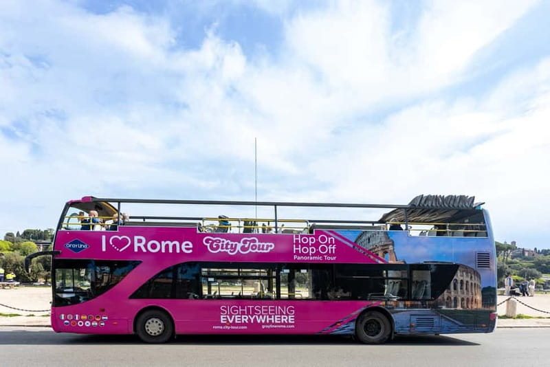 Rome: Hop-on Hop-off Sightseeing Bus Tour with Audioguide - Vatican City, St. Peter’s Basilica, and St. Angelo Bridge