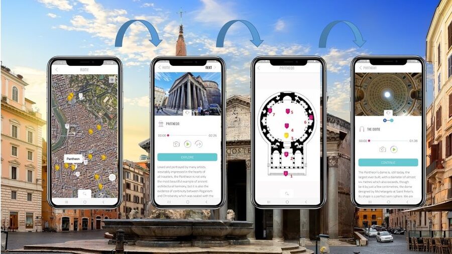 Rome: Monuments Audio Guide with Pantheon, no entry ticket - Trevi Fountain and the final stretch