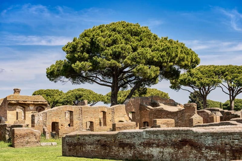 Rome: Ostia Antica Archaeological Park Ticket & Audio App - The postcard is a small but useful extra