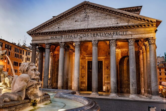 Rome Pantheon Audio Entrance Ticket Experience - Arriving at the Pantheon with a digital ticket