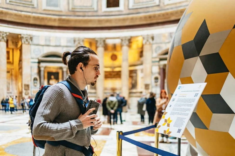 Rome: Pantheon Fast-Track Ticket and Official Audioguide - A recorded cast instead of a live guide
