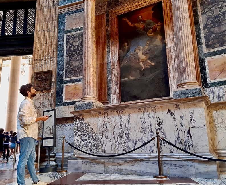 Rome: Pantheon Priority Entry Ticket & Interactive App - Key points to know