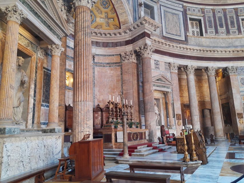 Rome: Pantheon Priority Entry Ticket & Interactive App - Accessibility and practical rules