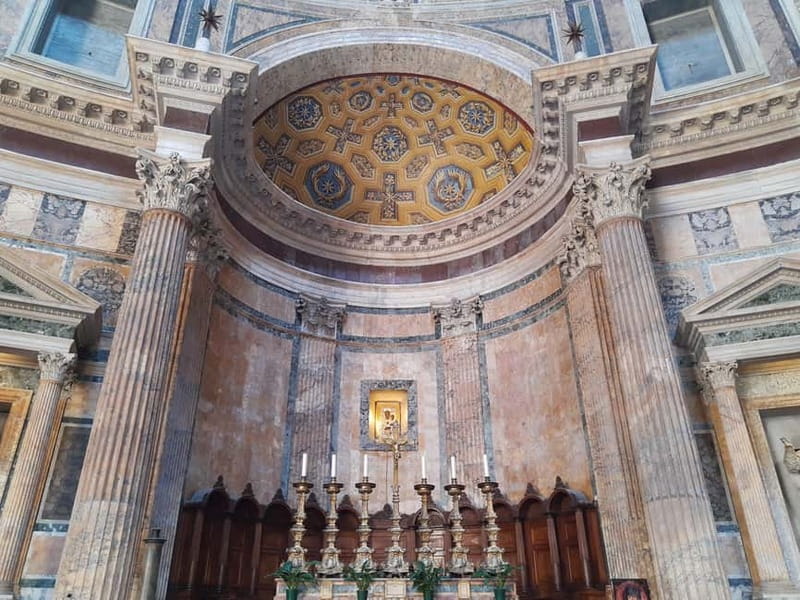 Rome: Pantheon Priority Entry Ticket & Interactive App - The Pantheon’s artworks, tombs, and quieter details