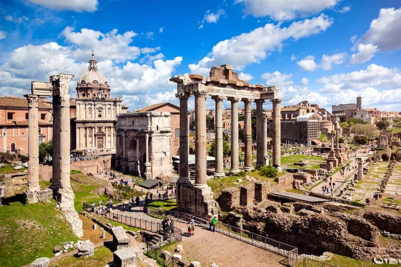 Rome: Roman Forum Super Pass Entry with Audio Guide App - Walking through the Roman Forum