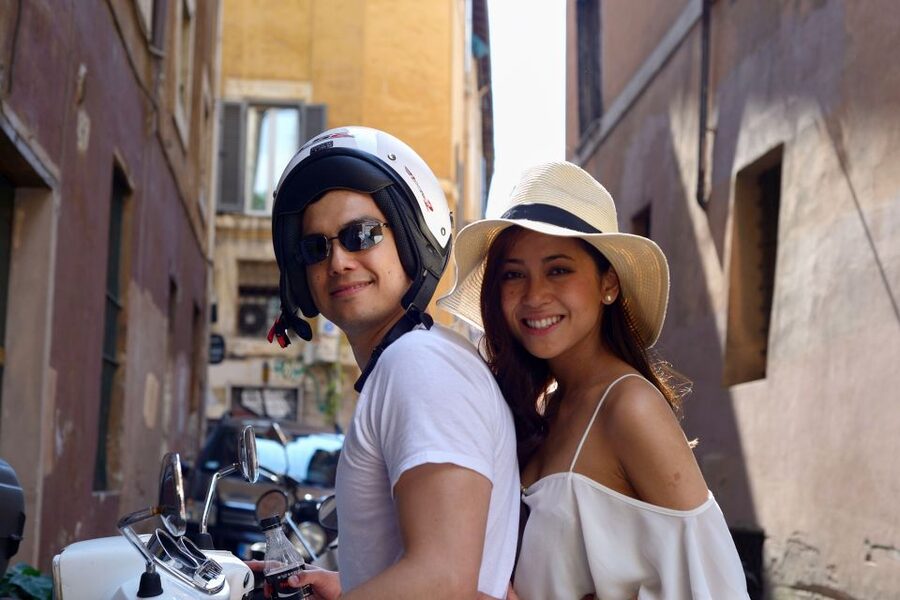 Rome: Self-Driven Sightseeing Tour by Vespa - Starting with the Vespa and safety check
