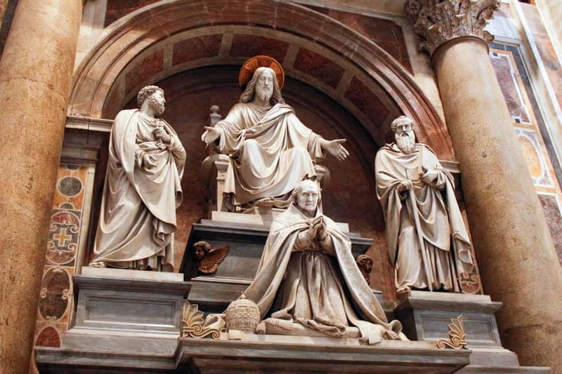 Rome: St. Peter's Basilica and Dome Entry + Audio Guide - Exploring the basilica after the descent