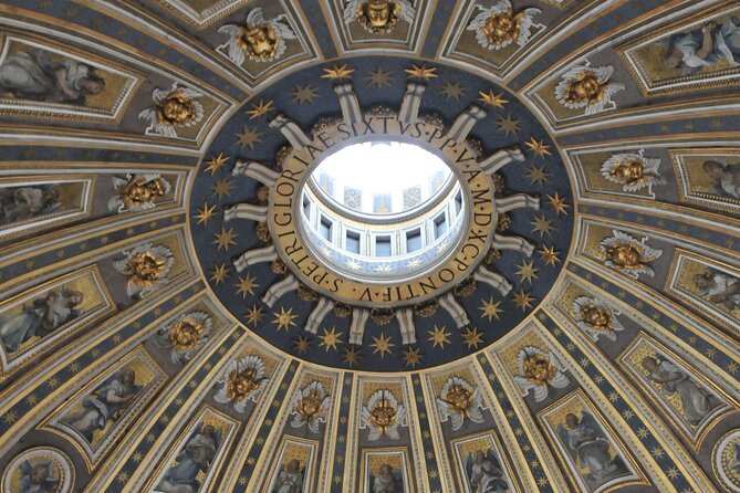 Rome: St Peter's Basilica and Papal Tombs Audio Guide - The Cupola and what is not included