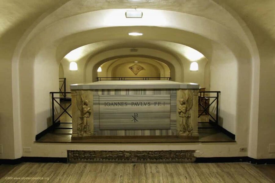 Rome:St. Peter's Basilica Hosted Entry + Official Audioguide - Going below the basilica to St. Peter’s Tomb
