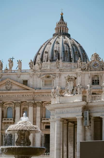 Rome: St. Peters Basilica Reserved Entrance + Audio Guide - Inside St. Peter’s Basilica