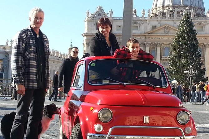 Rome: The Original Fiat 500 Self-Drive Tour - Key points to know before booking