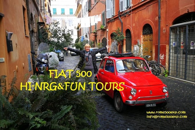Rome: The Original Fiat 500 Self-Drive Tour - Porta San Paolo and Rome’s pyramid