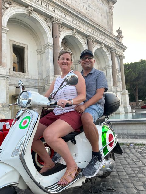 Rome: Vespa Self-Drive Tour with Gelato - Baths of Caracalla and the Pyramid of Cestius