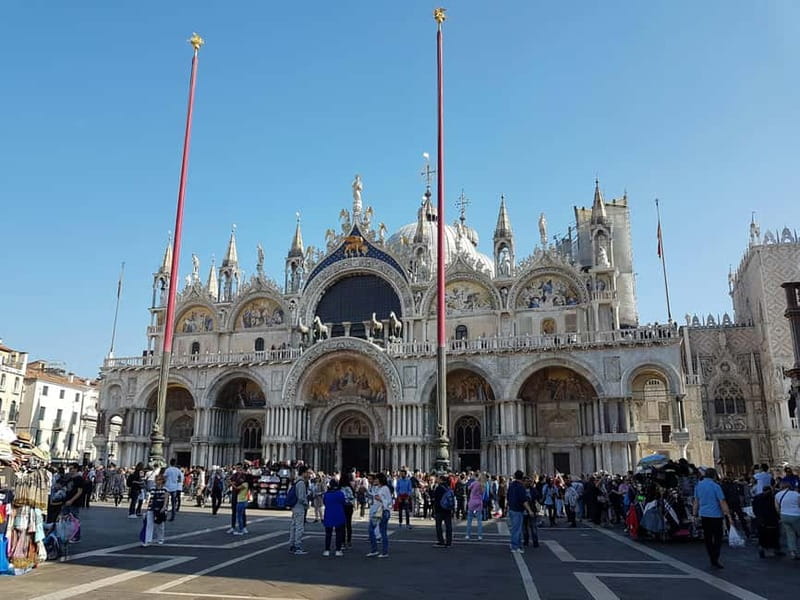 Saint Mark's Basilica: guided tour ticket + full audio guide - Collecting the ticket near Campo San Zaccaria