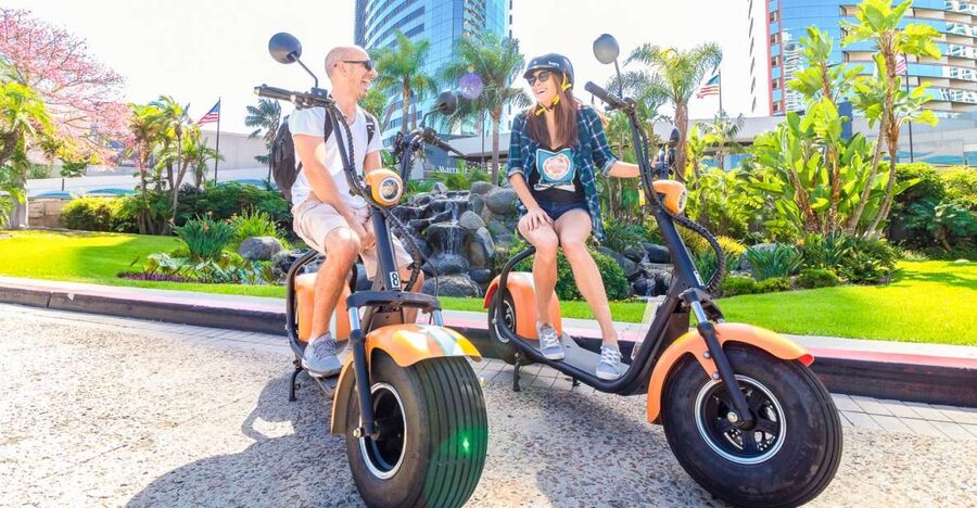 San Diego: Self-Guided Scooter Tour of Downtown & Old Town - Little Italy and San Diego’s modern face