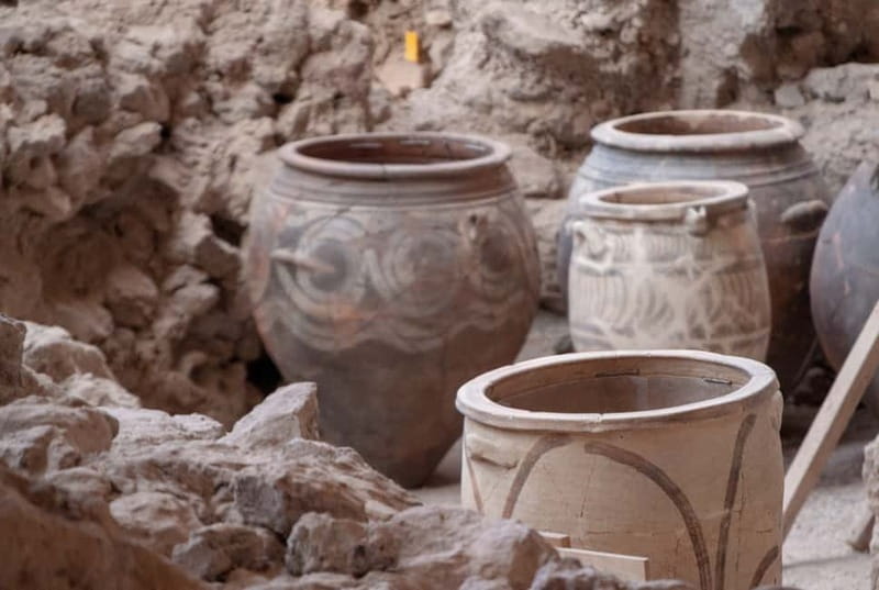 Santorini: Akrotiri Ticket with Optional Self-Guided Audios - Entering Akrotiri with a timed ticket