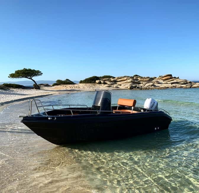 Santorini: Self-Drive Boat Rental without Boat License - Swimming at Mesa Pigadia and passing Akrotiri Lighthouse