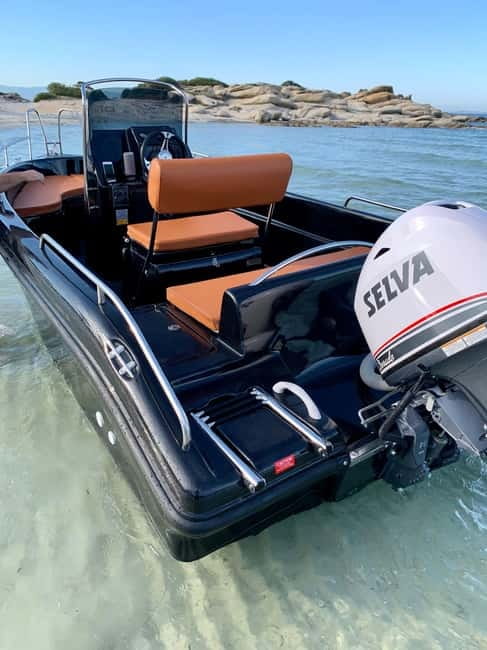 Santorini: Self-Drive Boat Rental without Boat License - Red, White, and Black Beaches from the water
