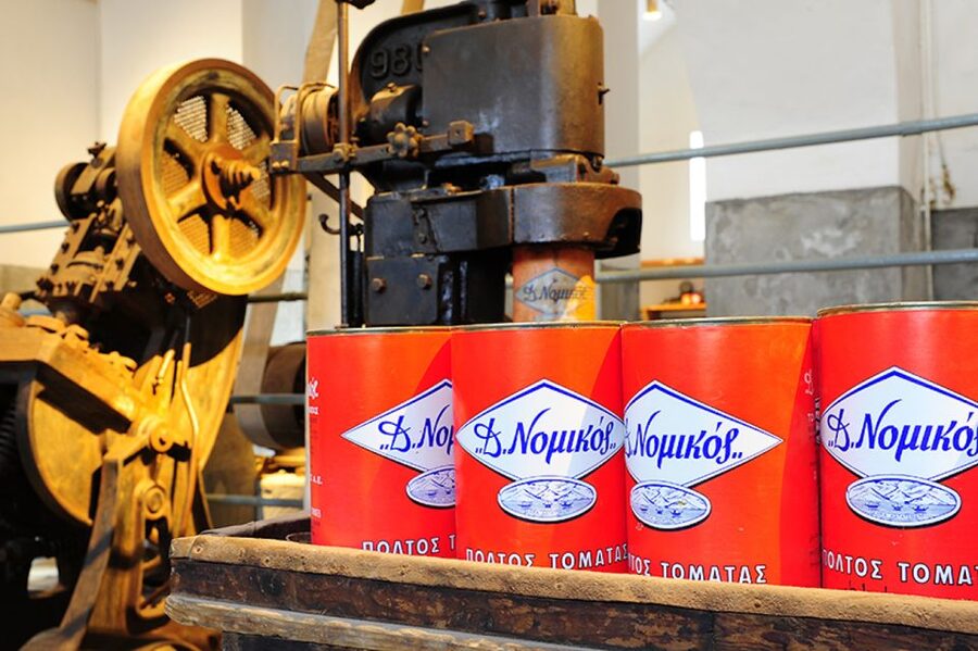Santorini: Tomato Museum Admission Ticket with Audio Guide - Entering the D. Nomikos Factory in Vlychada