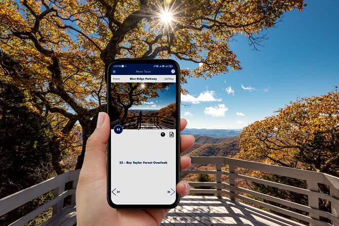 Scenic Blue Ridge Parkway Self-Guided Driving Audio Tour - High views at Waterrock Knob and Yellow Face