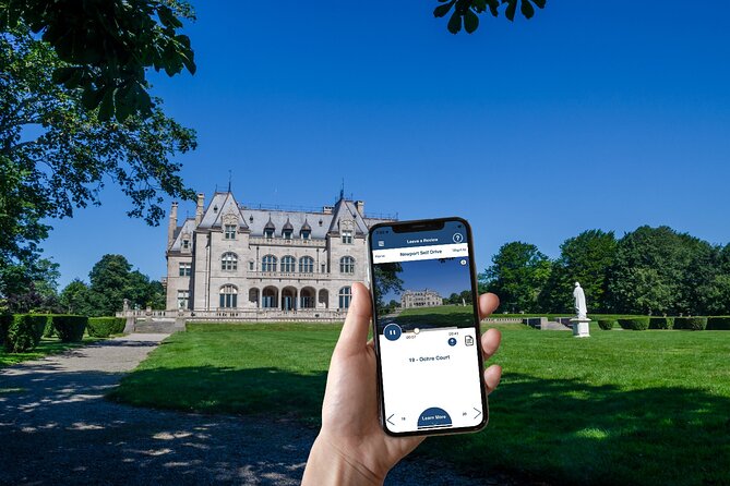 Scenic Newport, RI Self-Guided Driving Audio Tour - Chateau-sur-Mer through Rosecliff