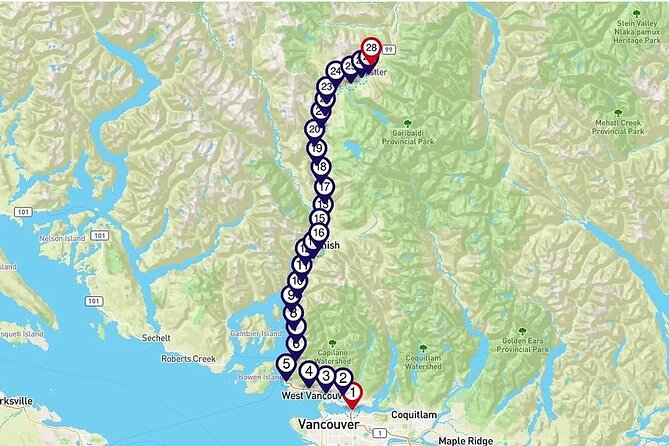 Sea to Sky Highway: a Smartphone Audio Driving Tour - Britannia Mine, Murrin Park, and Shannon Falls