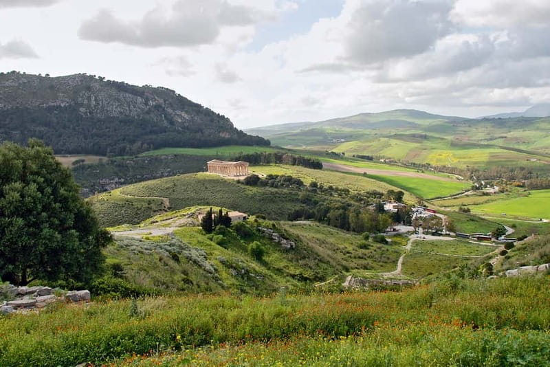 Segesta: Archeological Park Entry Ticket and App Audioguide - Reaching the theater on Mount Barbaro