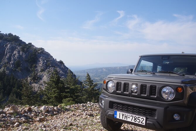Self drive 4x4 Jeep Safari - Pick ups in the North - Why this Rhodes Jeep safari feels different