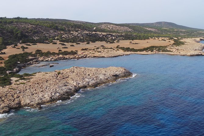 Self-drive Amathunta Private Speedboat to Blue Lagoon, Caves etc - Manolis Bay, caves, and trumpet fish