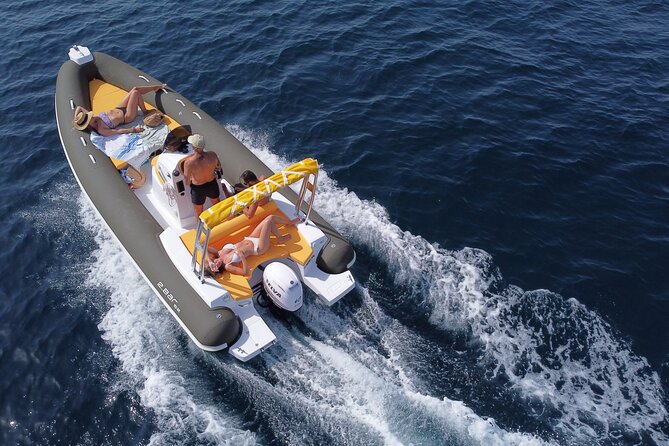 Self Drive Boat Hire - Nerano lunch and swimming stops