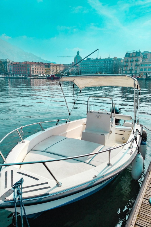 Self Drive Boat Lake Como (7pax): be a Captain, no License! - How easy is the boat to drive?